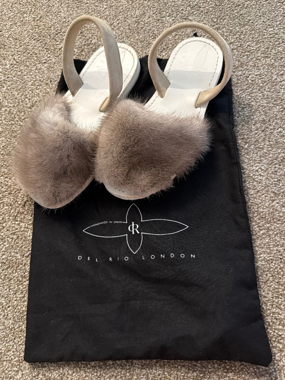 Mink Del Rio London sandals